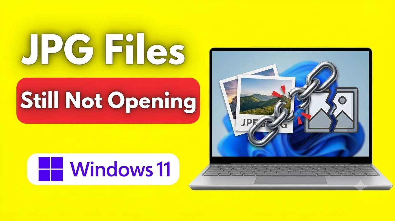 Fix JPG/JPEG Files Not Opening in Windows 11